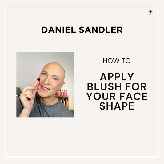 How to apply blush for your face shape