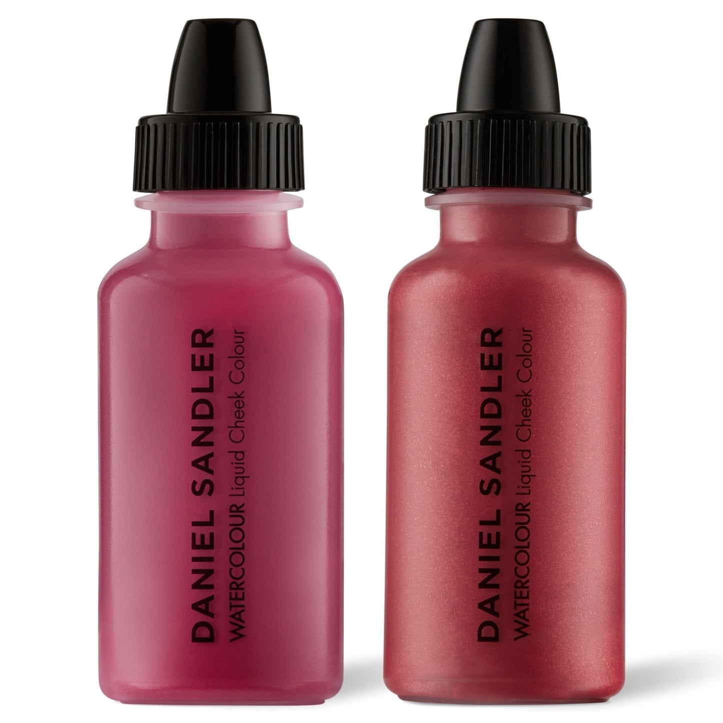 Daniel Sandler Watercolour Liquid Matte Blush & Illuminator Duo - Divine & Tease