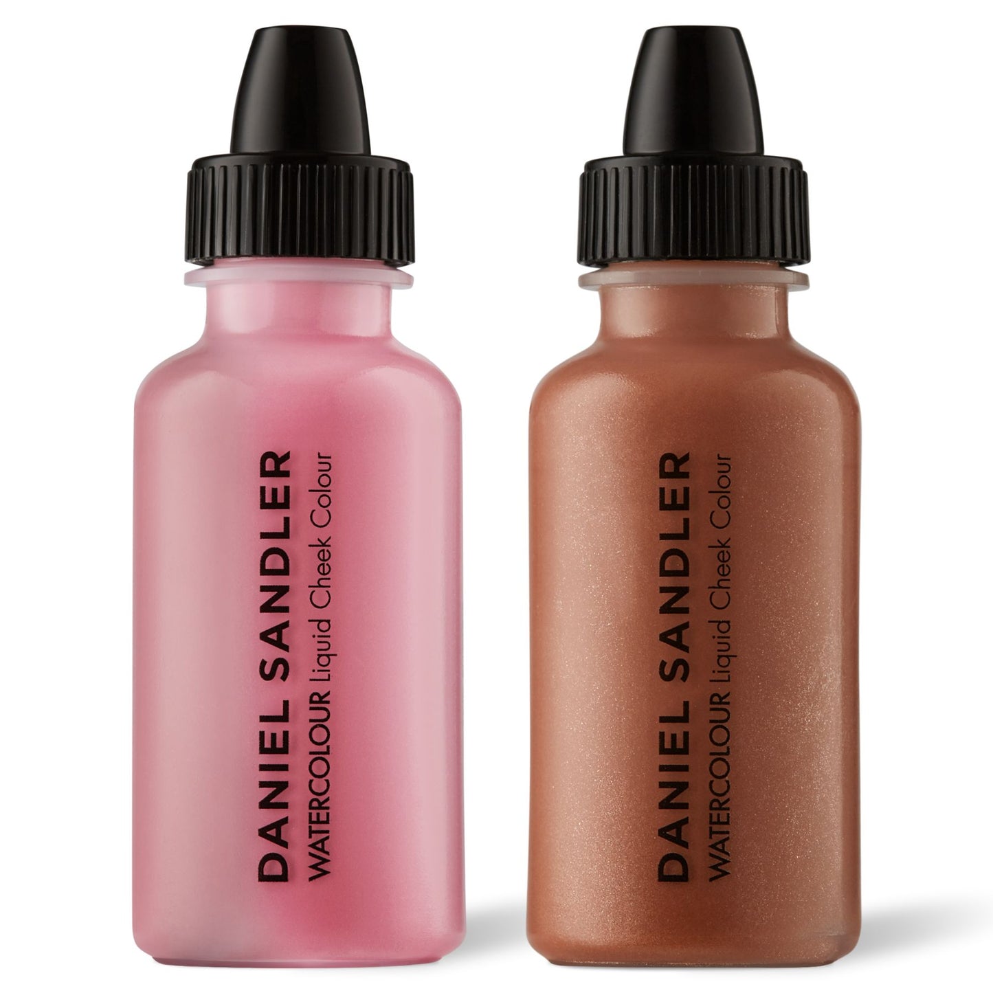 Watercolour Liquid Illuminator & Blush Duo - Flush & Golden Glow