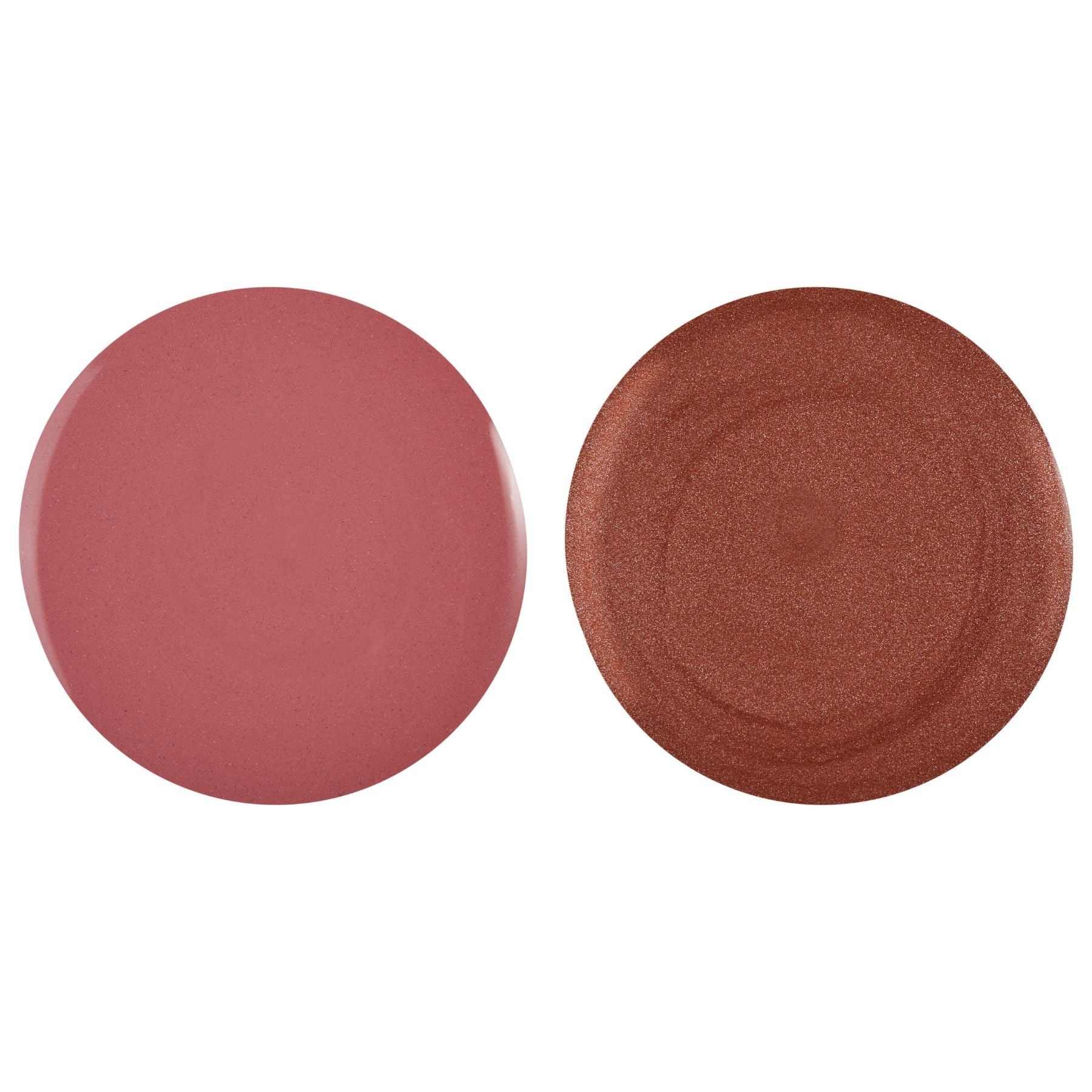 Watercolour Liquid Illuminator & Blush Duo - Flush & Golden Glow Swatch