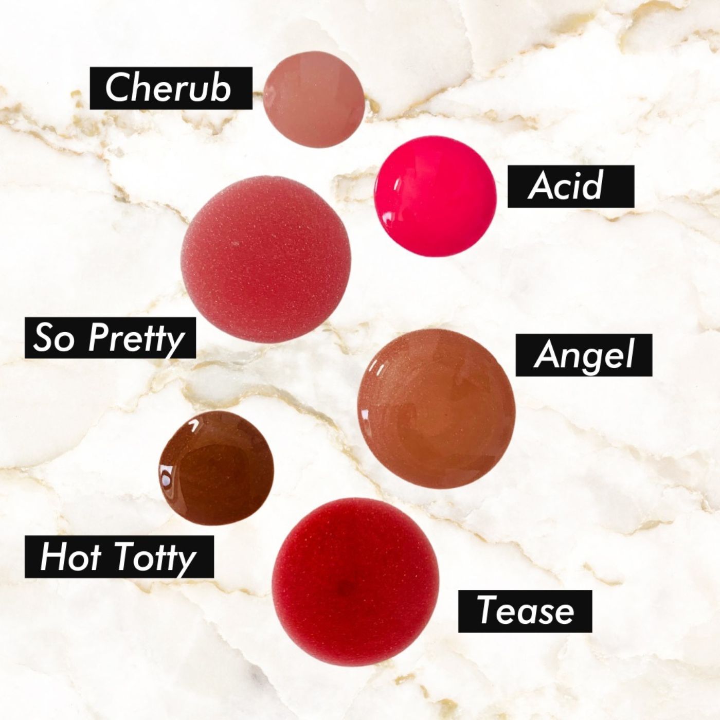 Watercolour Liquid Blush Swatches