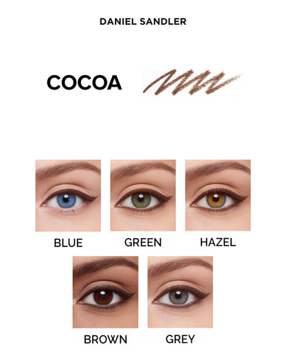 Daniel Sandler Long Lasting Waterproof Eyeliner Pencil - Cocoa