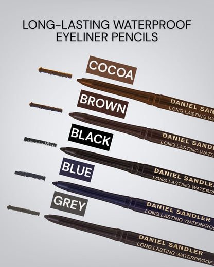 Daniel Sandler Long Lasting Waterproof Eyeliner Pencil - Blue