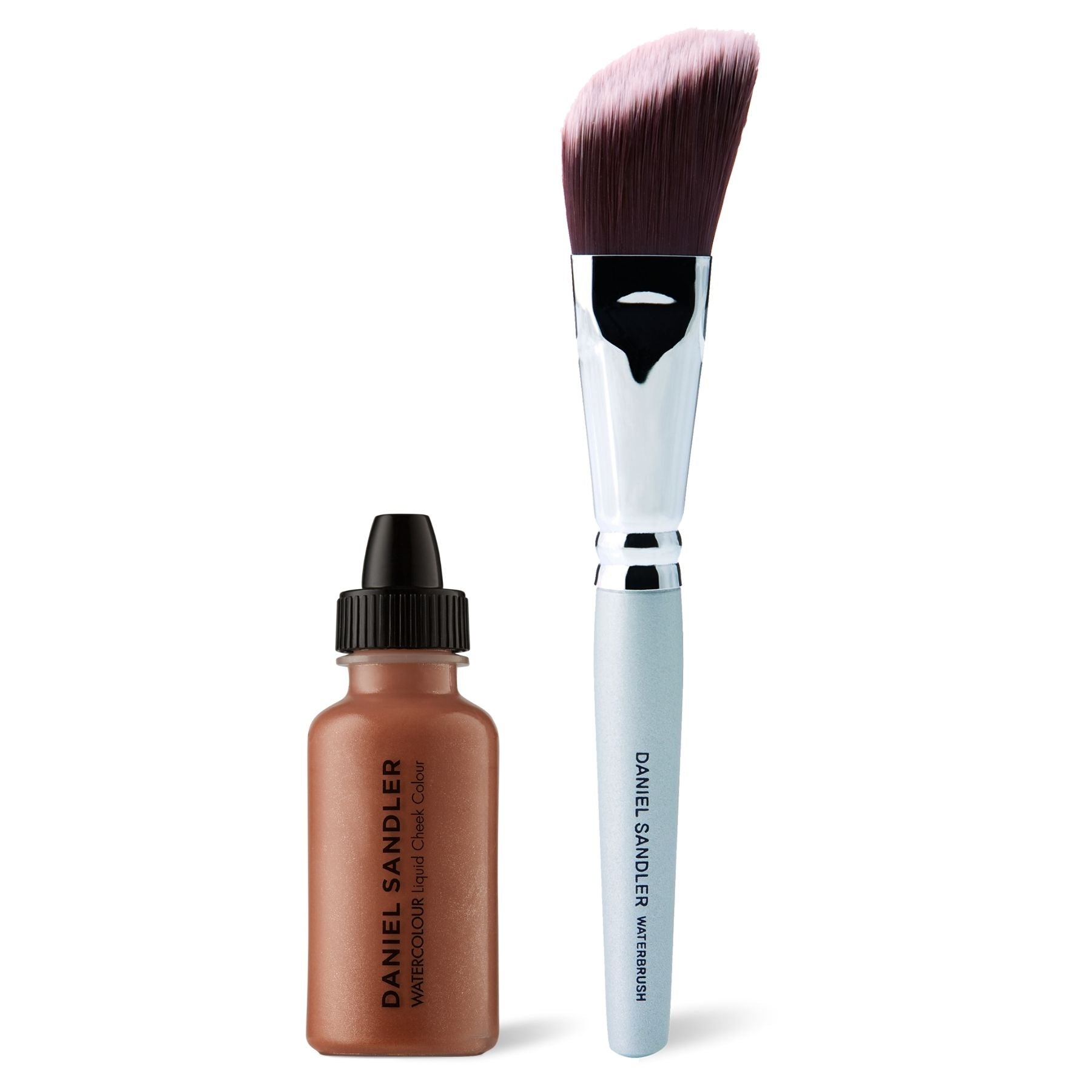 Daniel Sandler Watercolour Liquid Cheek Colour & Waterbrush Duo - Golden Glow