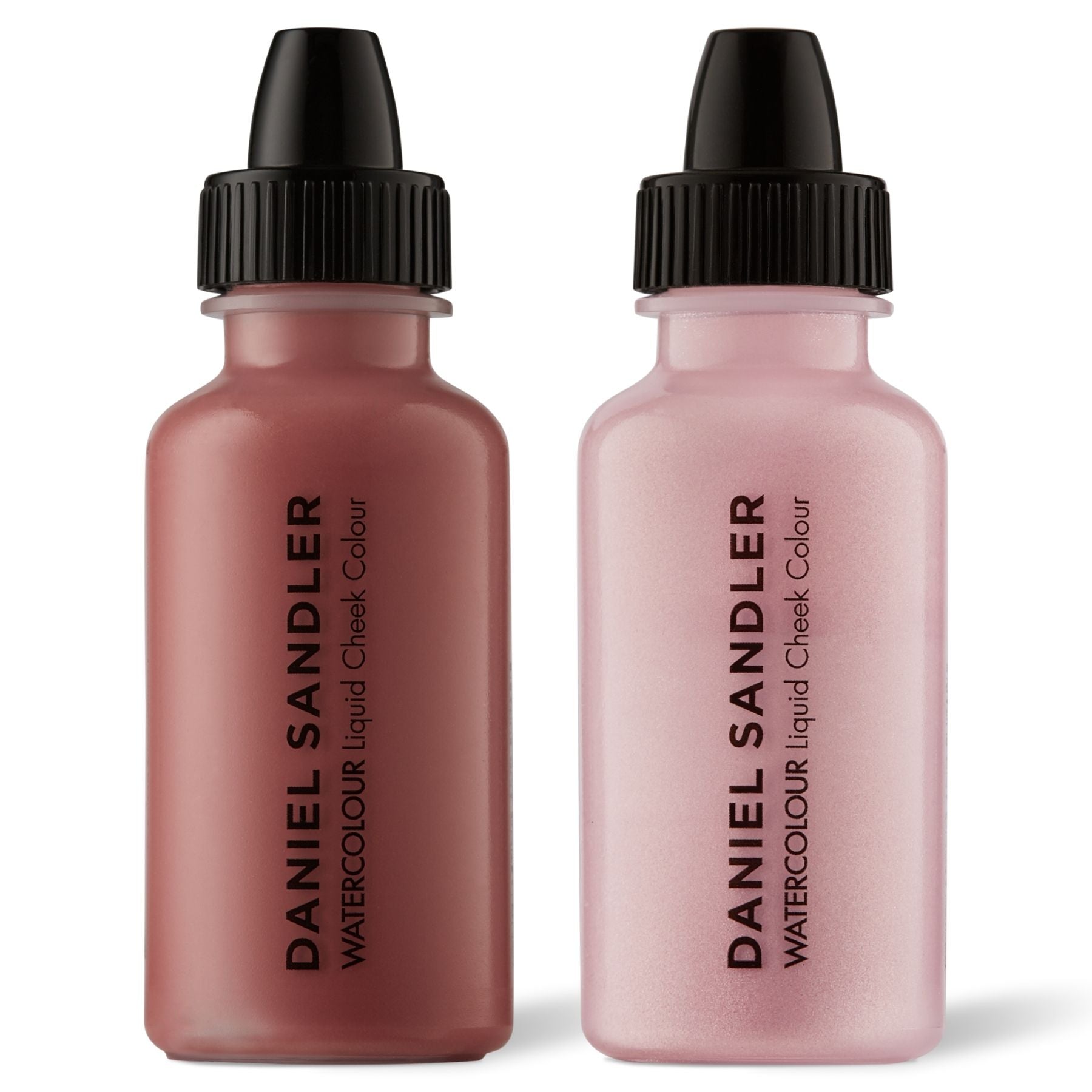 Daniel Sandler Watercolour Liquid Matte Blush & Illuminator Duo - Glamour & Icing