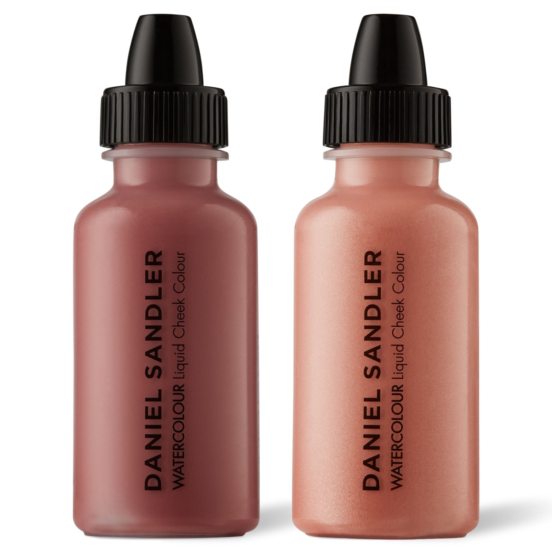 Daniel Sandler Watercolour Liquid Matte Blush & Illuminator Duo - Glamour & Rose Glow